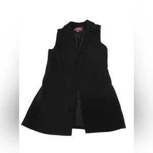 SAVILE ROW - On Trend - Black Blazer Vest - Size S‎